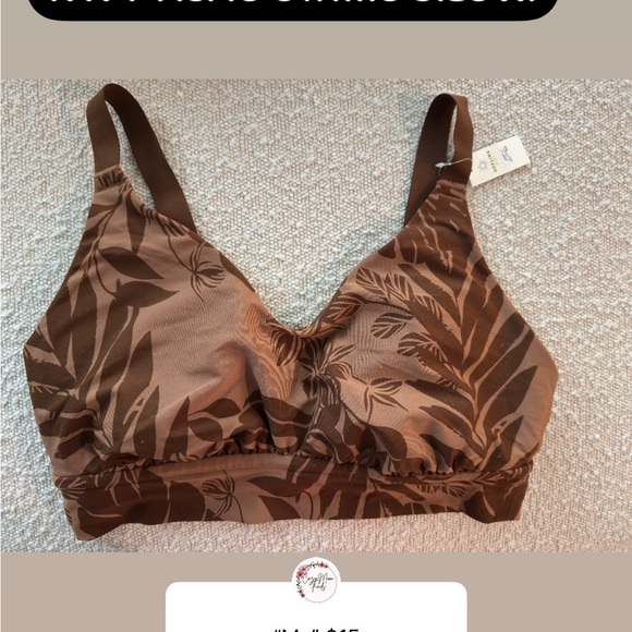 Aerie Offline “Real Me” Sports Bra with Removable Padding - Picture 1 of 2